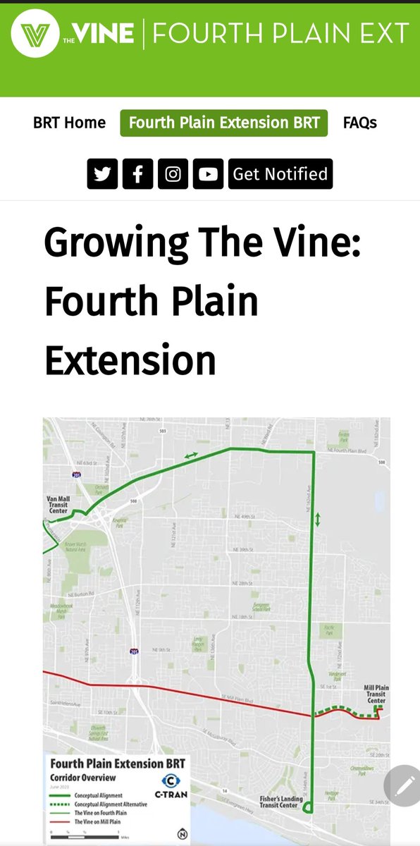 Susan_Dupres's tweet image. WA STATE 

Clark County, C-TRAN
Growing the Vine: Fourth Plain Extension

Open House
Thursday, 9/14/2023
5–7 pm
Fisher’s Landing
3510 SE 164th Ave. Vancouver
(Served by routes 30, 37, 65, 67, 80, 92, 164)

&amp;lt;catchthevine.com/fourthplainext&amp;gt;

#CTRAN