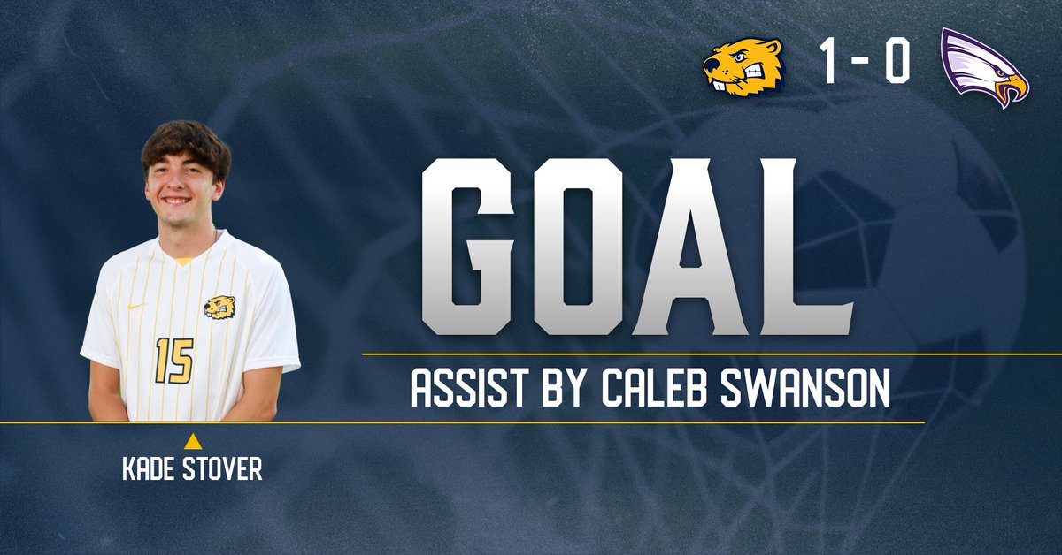 BVUMSoccer's tweet photo. Beavers at Northwestern: GOAL by Kade Stover! Beavers lead 1-0 with TWO MINUTES TO GO! #d3soccer #BeaverNation https://t.co/dhbywkbtcb