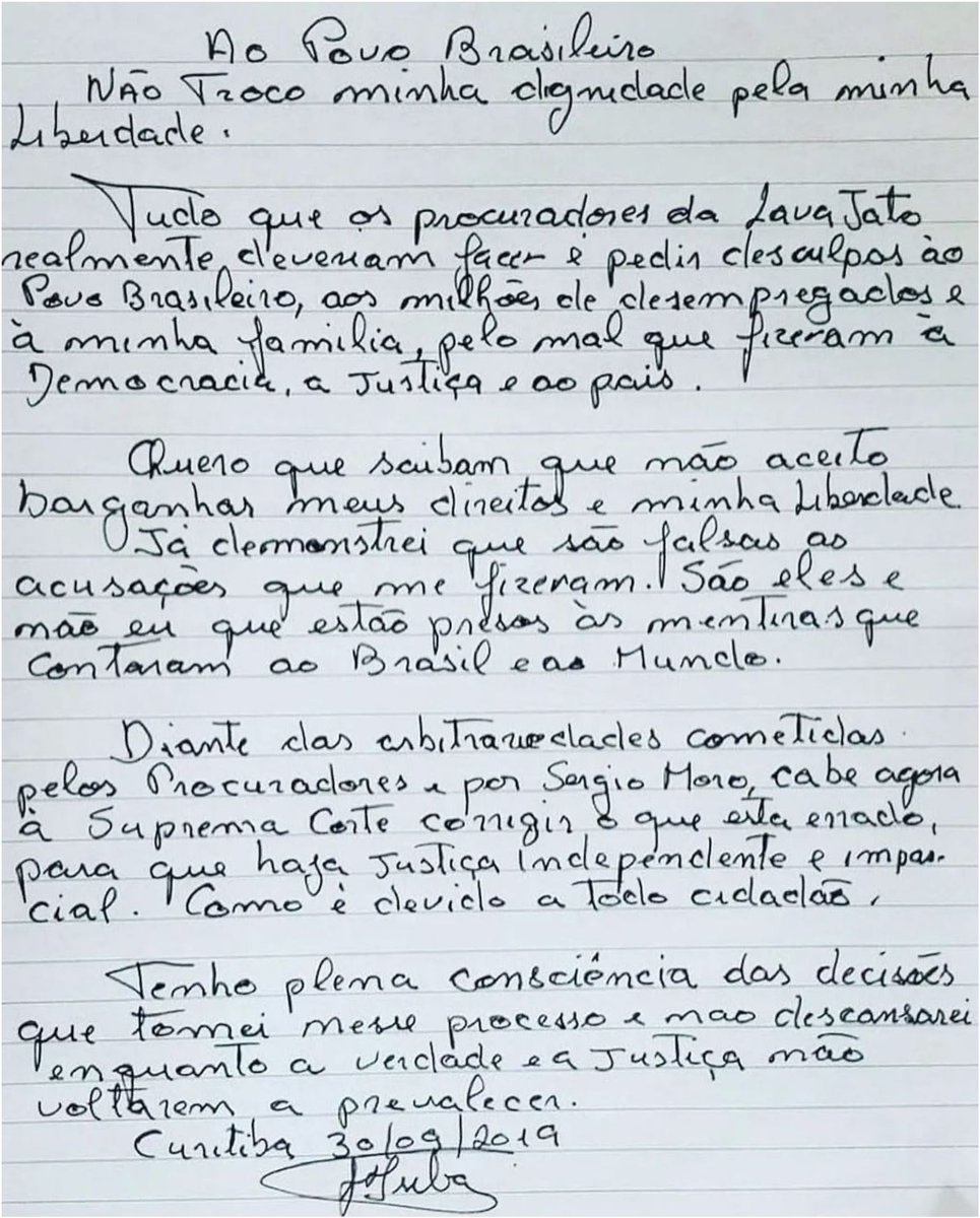 Uma lembrança de 2019 mostrando que a verdade sempre prevalece!