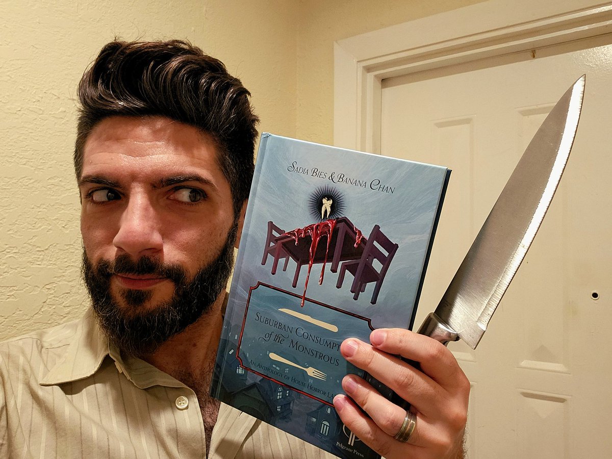 Dinner is served! 🍽

Suburban Consumption of the Monstrous by @bananachangames and <a href="/sadiabies/">Sadia</a> has finally arrived!

The art is gorgeous, the games are grotesque and disturbing, and I'm ready