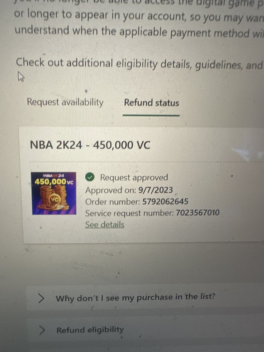 plugroc's tweet image. Xbox refund method works! No Need To Spend $100+ on NBA 2K24