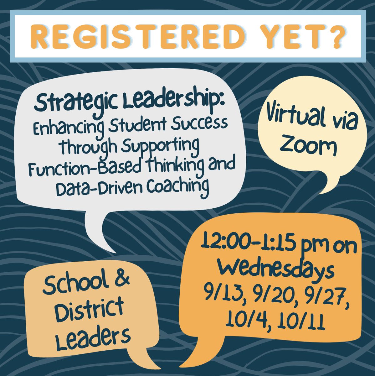 Looking for a virtual community to learn and problem-solve with? Opportunity is knocking! There are a limited number of spots, so don't wait to register. Comment below or visit behavioralliance.org/events to secure your spot today! #professionallearningcommunity #Educators #Leaders