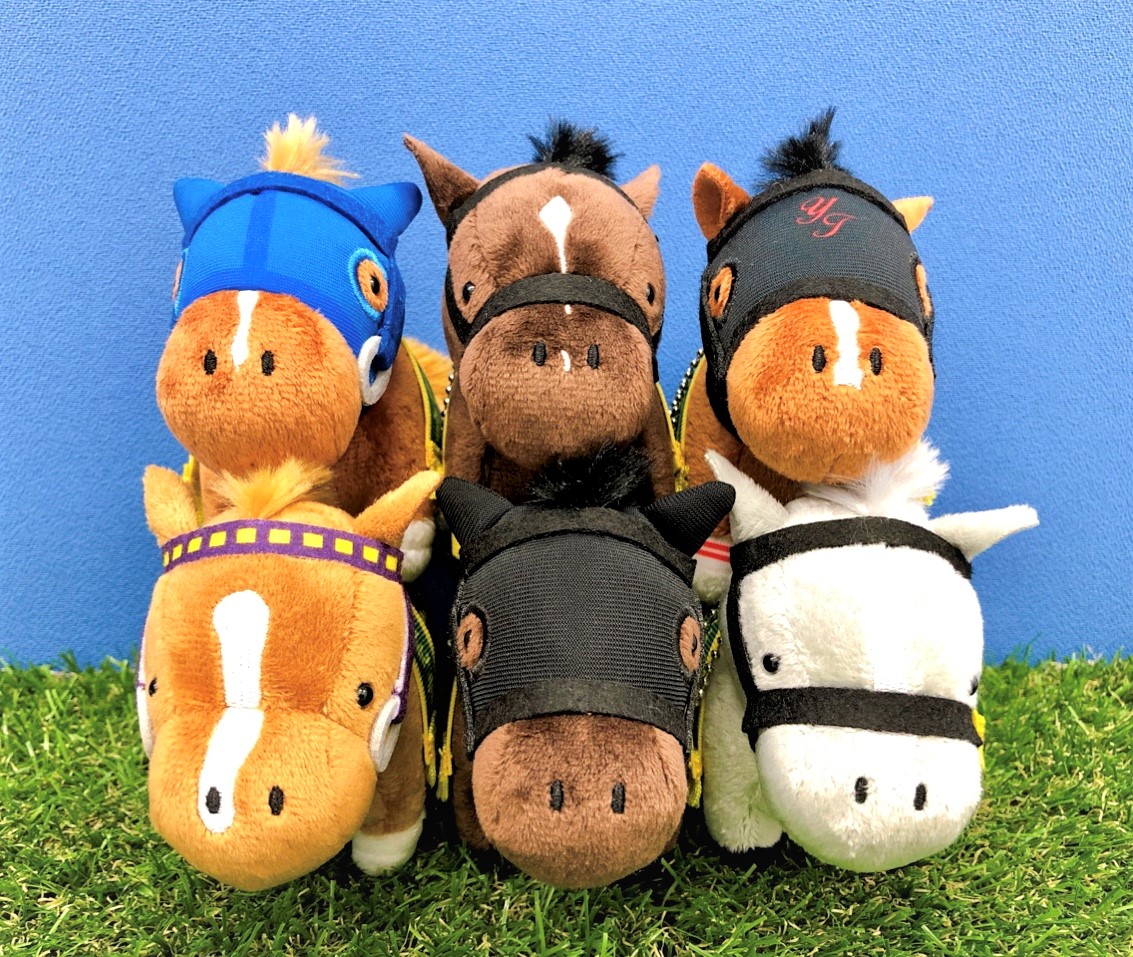 プライズ商品】 今年の秋競馬もスタート❣ マスコットボールチェーン