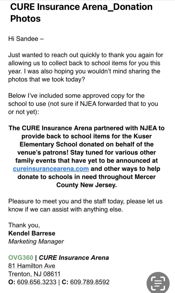 Nydia Peake (@senorapeakehtsd) on Twitter photo Thank you Ms.Herrington for building strong partnerships that support our <a href="/HTSD_Kuser/">Kuser Elementary</a> Kats! Thank you to the Cure Insurance Arena for your generous donation! <a href="/Sandee4EE/">Sandee Herrington</a> <a href="/HTSD_Kuser/">Kuser Elementary</a> <a href="/WeAreHTSD/">WeAreHTSD</a> #Everydaycounts #buildingacommunityofone Thank you Ms.Herrington for building strong partnerships that support our <a href="/HTSD_Kuser/">Kuser Elementary</a> Kats! Thank you to the Cure Insurance Arena for your generous donation! <a href="/Sandee4EE/">Sandee Herrington</a> <a href="/HTSD_Kuser/">Kuser Elementary</a> <a href="/WeAreHTSD/">WeAreHTSD</a> #Everydaycounts #buildingacommunityofone