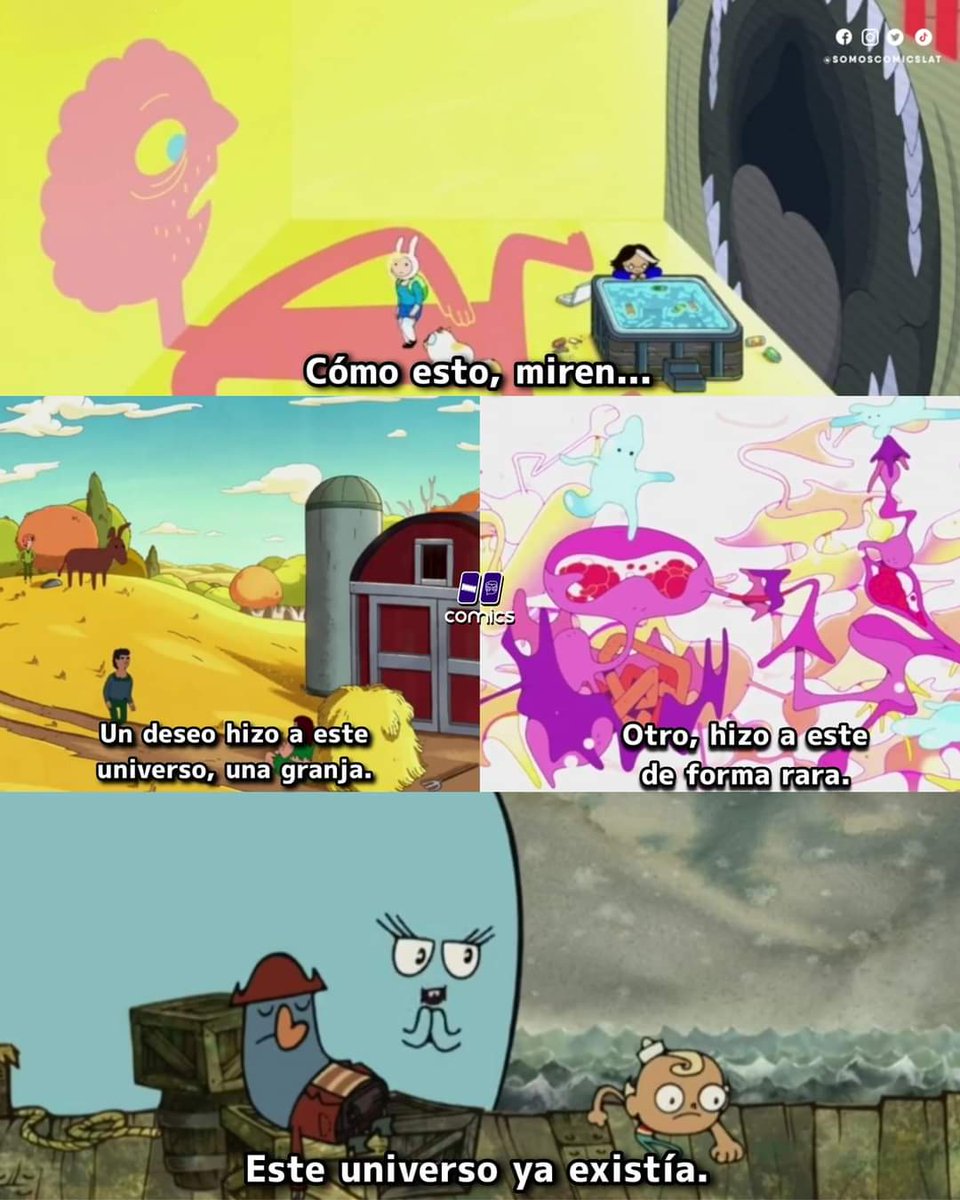 TheNewInsightMX's tweet photo. El último episodio de 'Adventure Time: Fionna and Cake' confirmó la teoría de que 'Adventure Time' y 'The Marvelous Misadventures of Flapjack' están conectadas, cómo tierras distintas de un Multiverso. https://t.co/yD62e5Wu8U