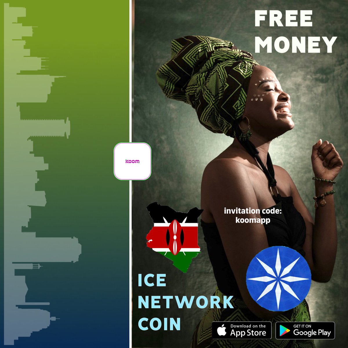koomapp's tweet image. ❌❌ alert WORLDCOIN KENYA🇰🇪🇰🇪
DOWLOAD NOW ICE NETWORK

Get FREE 10 ice coins when you sign-up using my referral code: ice.io/@koomapp

#Kenya #Nairobi #Africa #iceNetwork
#PiNetworkLive #PiNetwork #Picoin
#Crypto #Bitcoin B # #Worldcoin
#Worldcoinkenya #Mpesa