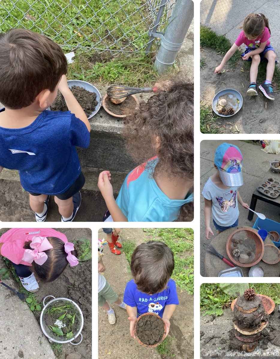 Our kiddos were very excited to celebrate being back at school by creating and building during outdoor education! We saw grass cakes, pinecone apple pies, leaf ciders and mud cookies. #learningthroughplay #letsgetmuddy <a href="/DonnellyEmilie/">Mrs. Donnelly</a> <a href="/louisearbourfi/">Louise Arbour FI</a> <a href="/TVDSBKinder/">TVDSBKindergarten</a>