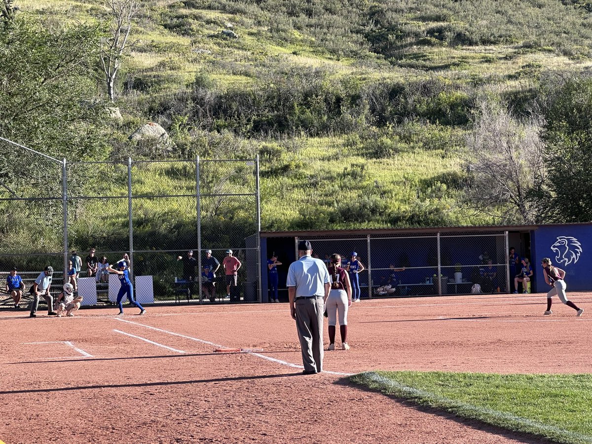goSVVSD's tweet photo. Fun afternoon/evening at Lyons, getting to see both softball and volleyball contests. Go Lions! #StVrainStorm @SVVSDsupt @SVVSDdeputy @BuchlerStVrain @FordSVVSD @LyonsLionsCO https://t.co/5Mo12ynDrS