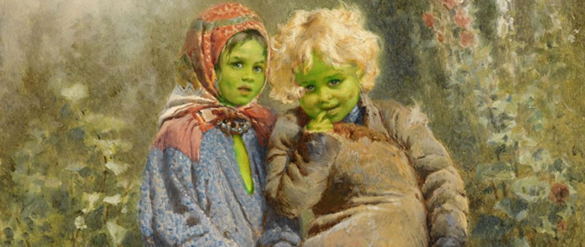 AllOddHistory's tweet photo. The Green Children of Woolpit

In the 12th century, a mysterious event unfolded in the village of Woolpit, England. Two children, a boy and a girl, suddenly appeared, their skin tinted an unusual green color. https://t.co/mIsOyDdaHS