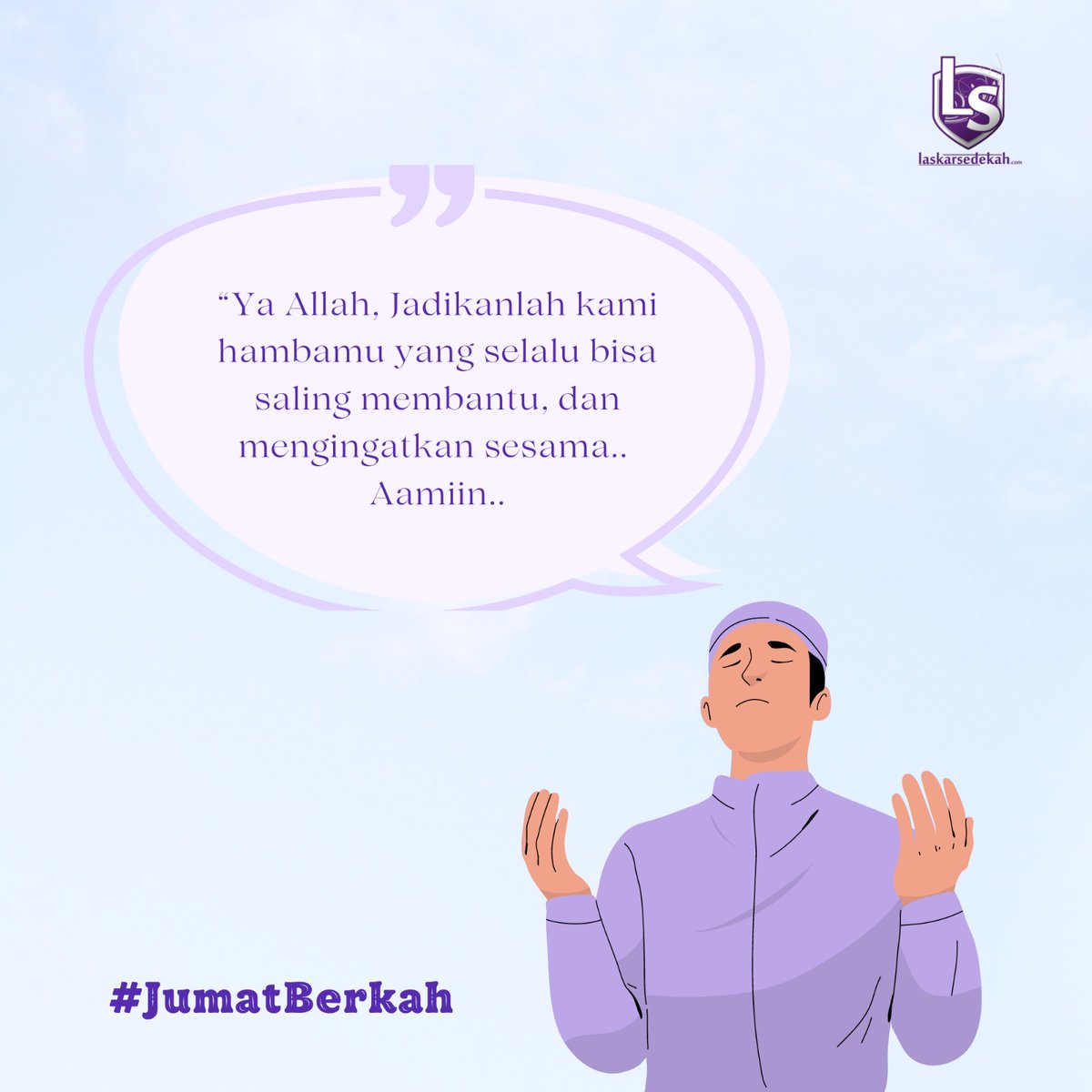 LSBogor's tweet photo. Assalamualaikum Warahmatullahi Wabarakatuh!!

Semoga kita semua senantiasa berbahagia untuk saling membantu, saling mengingatkan saudara-saudara kita dalam kebaikan.. InshaAllah kebaikan akan selalu hadir di hidup kita masing-masing. Aamiin..

#Laskarsedekah
#JumatBerkah https://t.co/kPdqBh4zsP