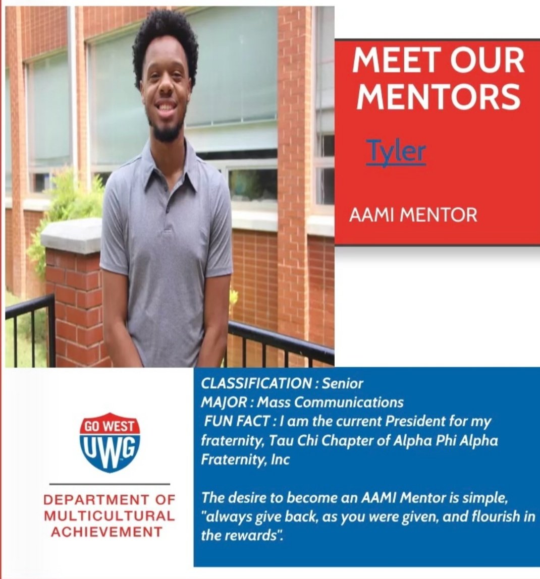 PrincipalDrH's tweet image. Proud of you, son! Chosen as a @UnivWestGa AAMI Mentor and proudly serves as UWG President of @apa1906NETwork Tau Chi Chapter. Thank you, President Kelley @DrBKelly1, for believing in Tyler. &quot;Whom much is given...&quot; @espn @BET @NFLonFOX  @Braves #futureloading