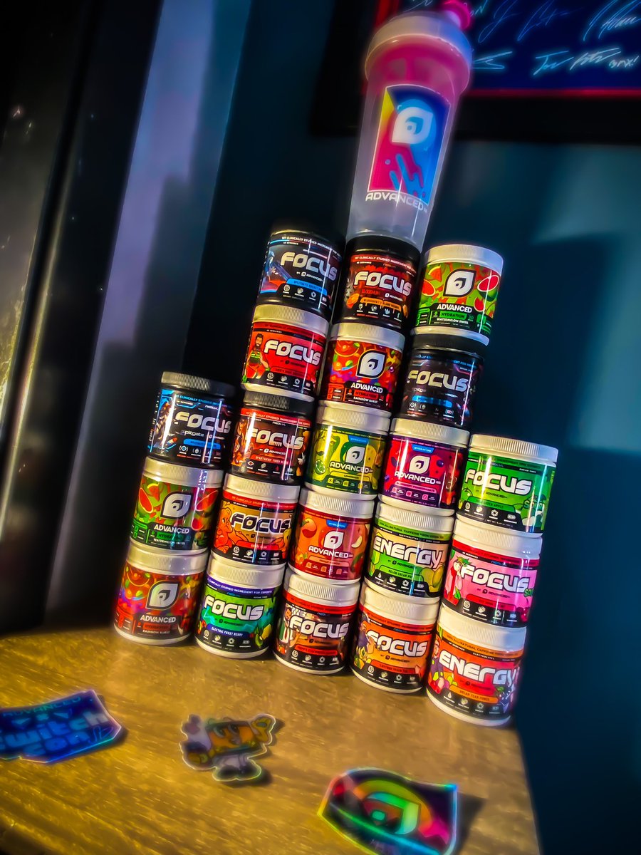 YetiOnAUnicycle's tweet photo. What’s your @ADVANCEDgg Tub collection look like and what’s your fav flavour?
Here’s mine, and favourite right now is 🍉watermelon swirl 🍉
Don’t forget if you need more tubs for yourself you can get 10% off using code YETI at checkout
#advancedgg #advancedfam #partner #gg https://t.co/eQOnHOTQOi
