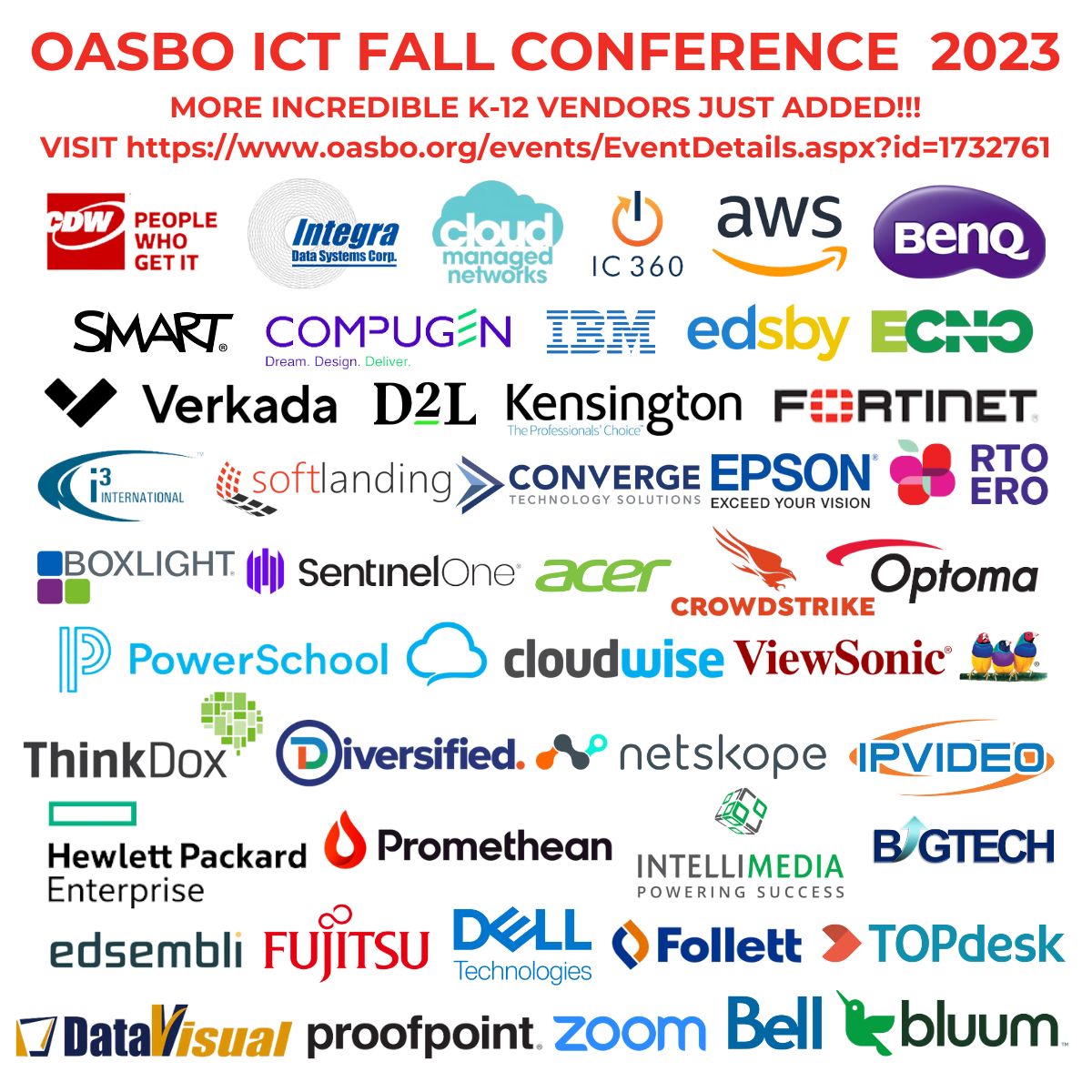 DougFiebig's tweet photo. MORE INCREDIBLE K-12 VENDORS JUST ADDED! If you are a technology vendor supporting the Ontario K-12 education sector, this is a great opportunity to meet with school district ICT leaders and staff. Register today at https://t.co/8OrZSYdrAG #edtech #ICT #education #Technologynews https://t.co/MpYXblKy4n