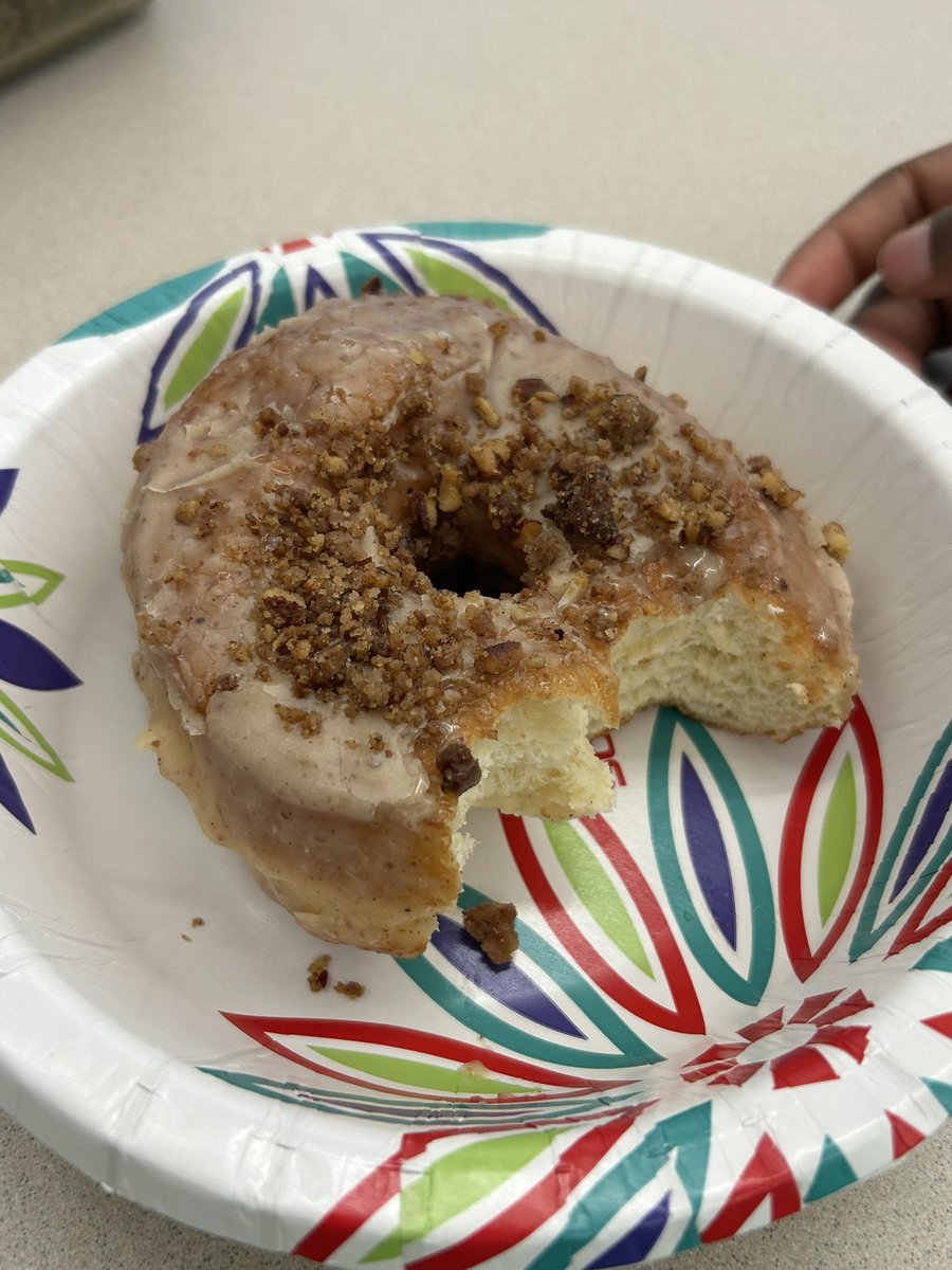 What a pleasant surprise!! Donuts from @TheSaltyDonut at our staff meeting this week! @APS_SPARK @drjtoney I was so excited, I couldn’t wait to get a pic before taking a bite