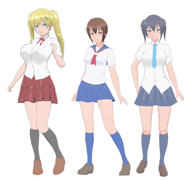 @mash_ntr4545 ,
  ∧( ∧
   (c*○ヮ○)我ら
  (つ🍊J
⊂し ⌒J
  ∧( ∧
  ∮*○△○ζ美少女
  (つ🍊J
⊂し ⌒J
  ∧( ∧
  (☆>ワ<)三姉妹!←
  (つ🍊J
⊂し ⌒J 