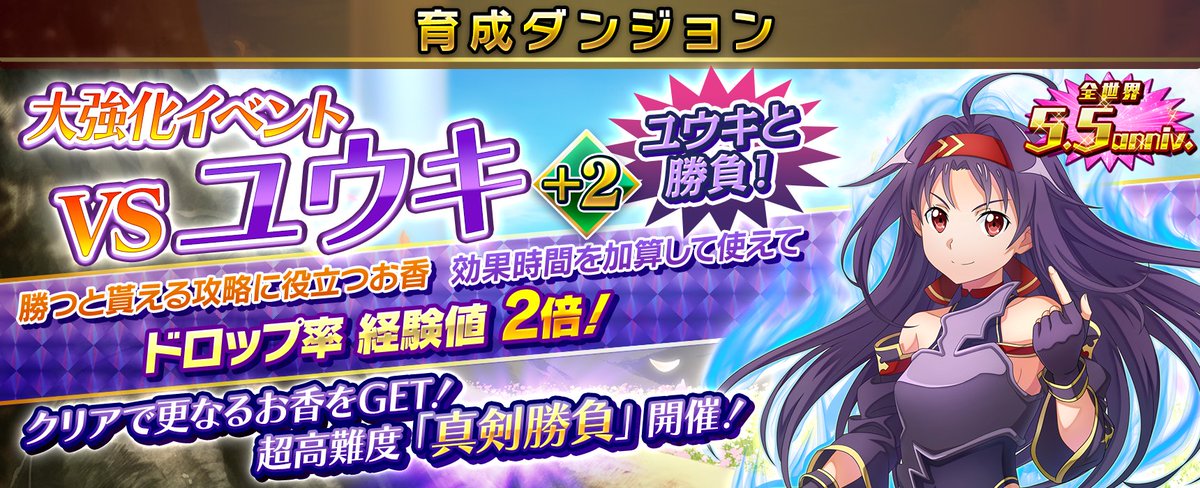 ソードアート・オンラインインテグラル・ファクタースペシャルポスター