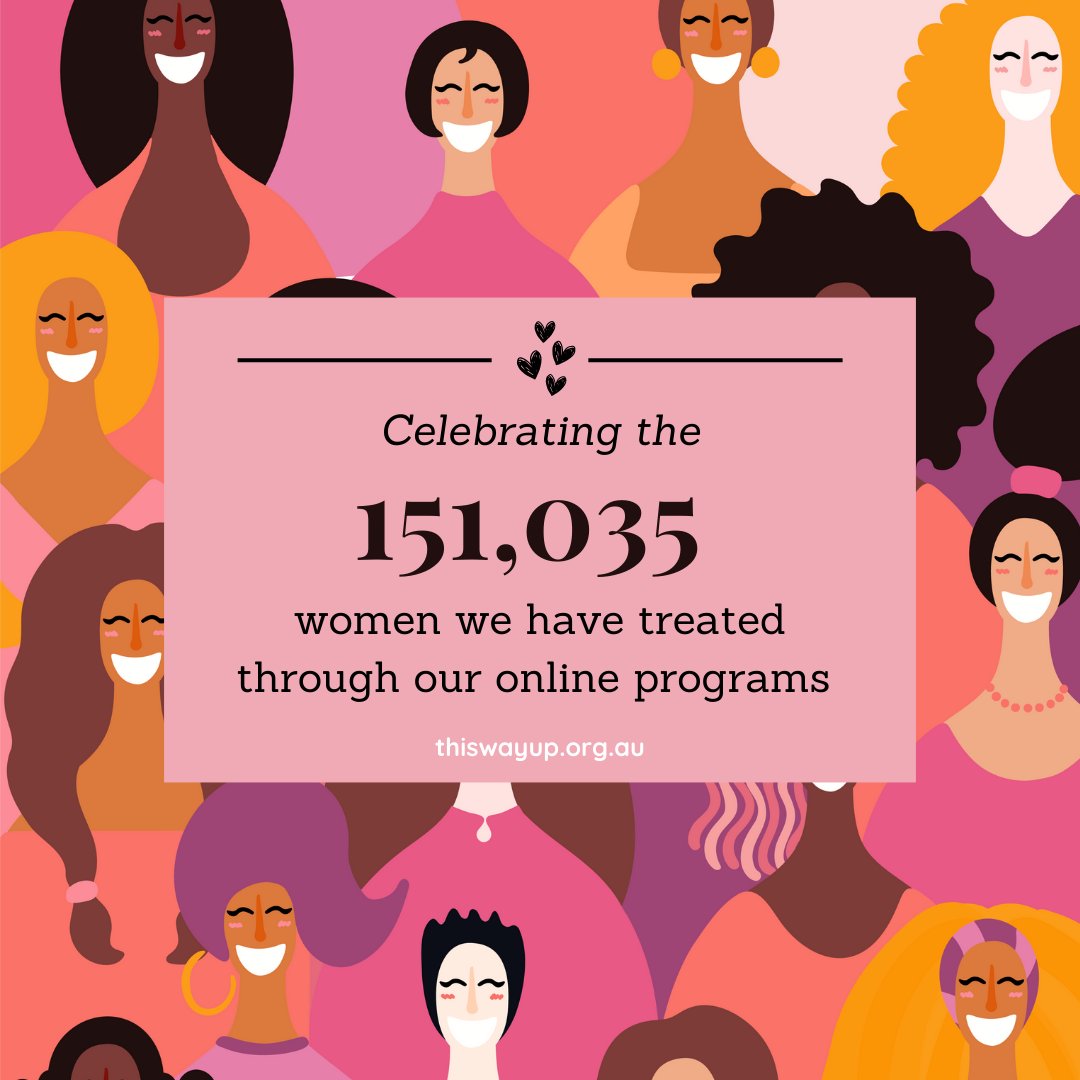 THIS WAY UP (@thiswayupau) on Twitter photo This year's #WomensHealthWeek theme is 'Grow your knowledge'. It's all about supporting women to make informed decisions about their health with evidence-based information. Today we celebrate the 151,035 empowered women who accessed our online treatment programs. <a href="/JeanHailes/">Jean Hailes</a> This year's #WomensHealthWeek theme is 'Grow your knowledge'. It's all about supporting women to make informed decisions about their health with evidence-based information. Today we celebrate the 151,035 empowered women who accessed our online treatment programs. <a href="/JeanHailes/">Jean Hailes</a>