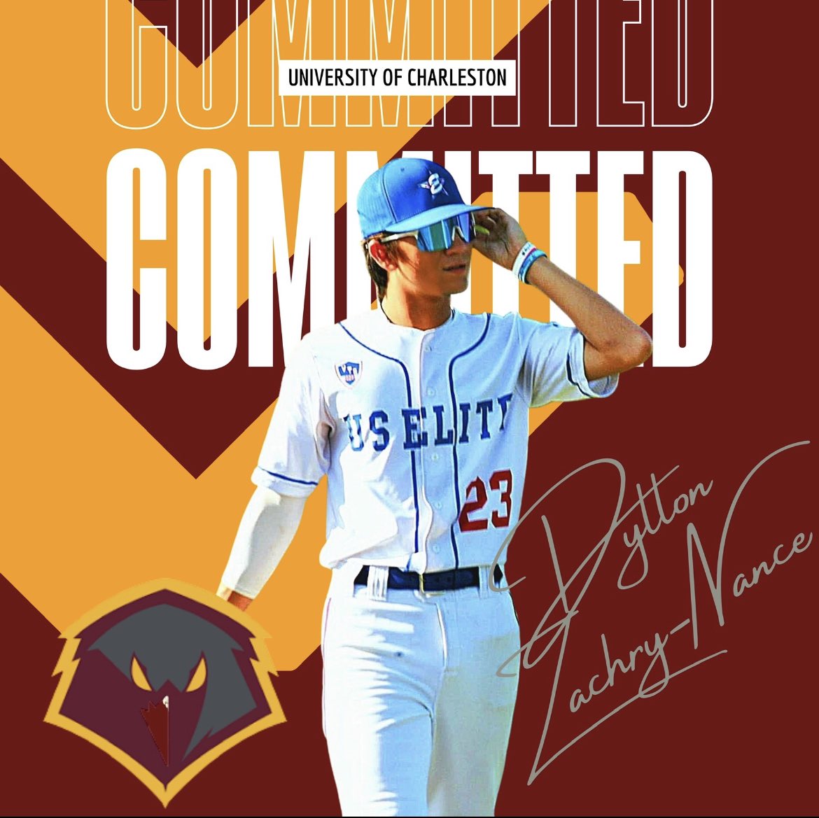 Dyllon Zachry Nance (@dyllonnance) on Twitter photo I would like to take this time to announce my commitment to further my academics and baseball career to the University of Charleston W.V. Thank you to everyone for making me a better player on and off the field <a href="/ChadBlevins44/">Chad Blevins</a> <a href="/mattblethen26/">Matt Blethen</a> <a href="/SeanNance/">Sean Nance</a> <a href="/UCWV_Baseball/">Charleston Golden Eagles Baseball</a> I would like to take this time to announce my commitment to further my academics and baseball career to the University of Charleston W.V. Thank you to everyone for making me a better player on and off the field <a href="/ChadBlevins44/">Chad Blevins</a> <a href="/mattblethen26/">Matt Blethen</a> <a href="/SeanNance/">Sean Nance</a> <a href="/UCWV_Baseball/">Charleston Golden Eagles Baseball</a>