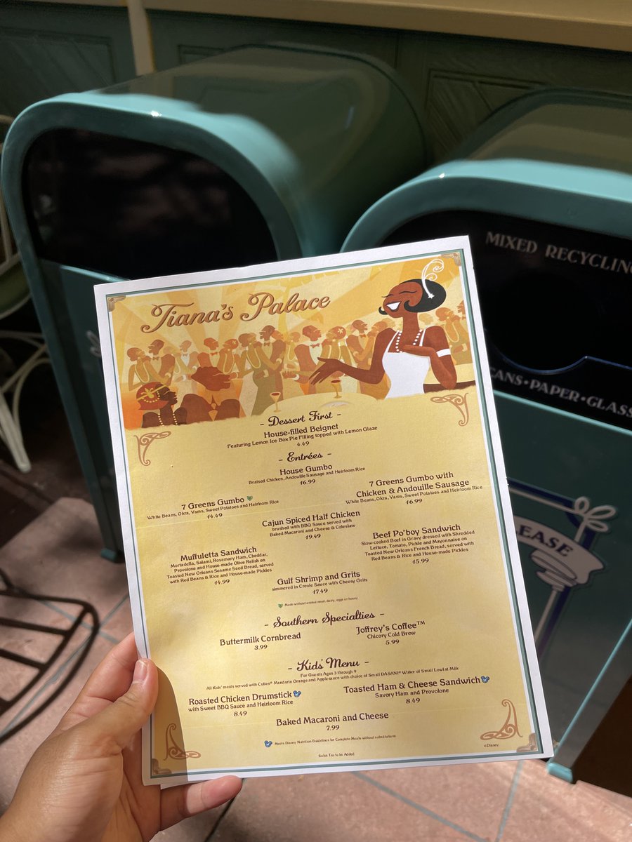 LBVTV's tweet photo. We were the first to try #TianasPalace  #Disneyland and we danced with her, tried EVERYTHING on this amazing #disney menu and more in our new vlog now up at LBV TV Vlogs on YT ! What are your thoughts on this possibly NOT coming to DISNEY WORLD. Only Disneyland :( https://t.co/QylMjMUjor