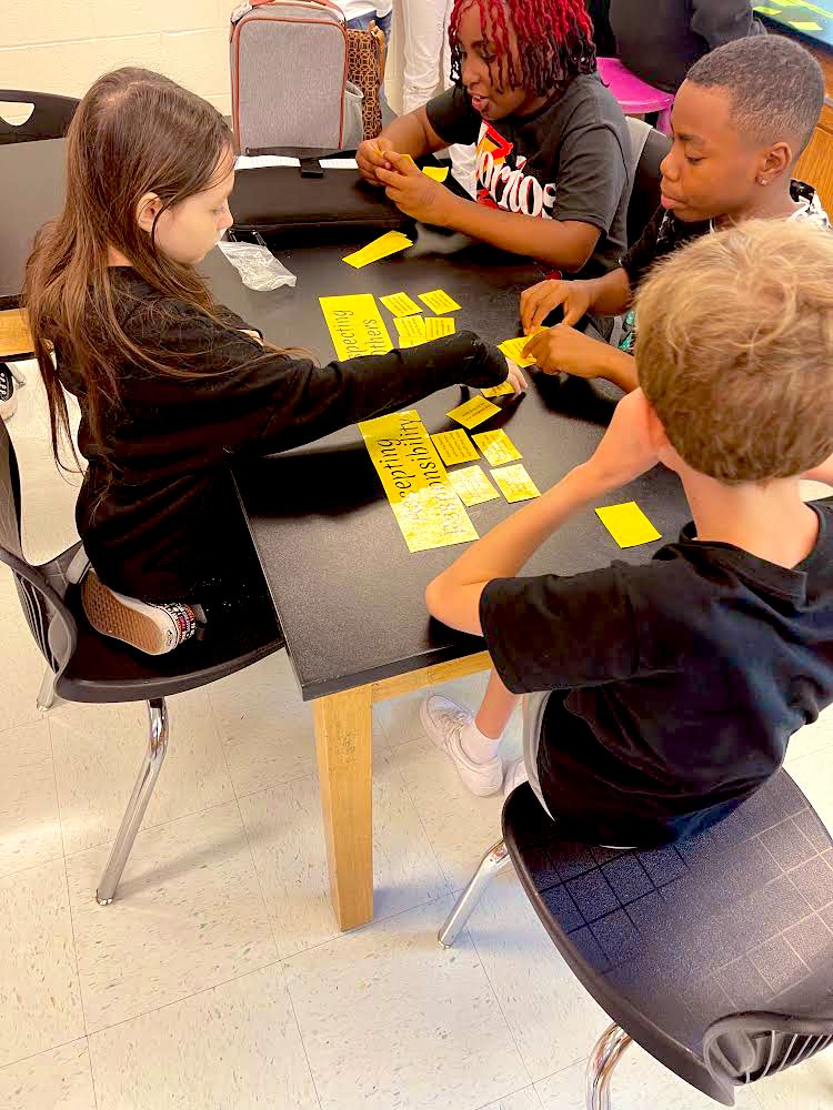 KFMSjaguars757's tweet photo. Today in Jaguar Nation you could find students working together to learn about our PBIS ROAR matrix. They took PRIDE in their finished products.
#increase #SPSCreatesAchievers https://t.co/0FGo7faWOM