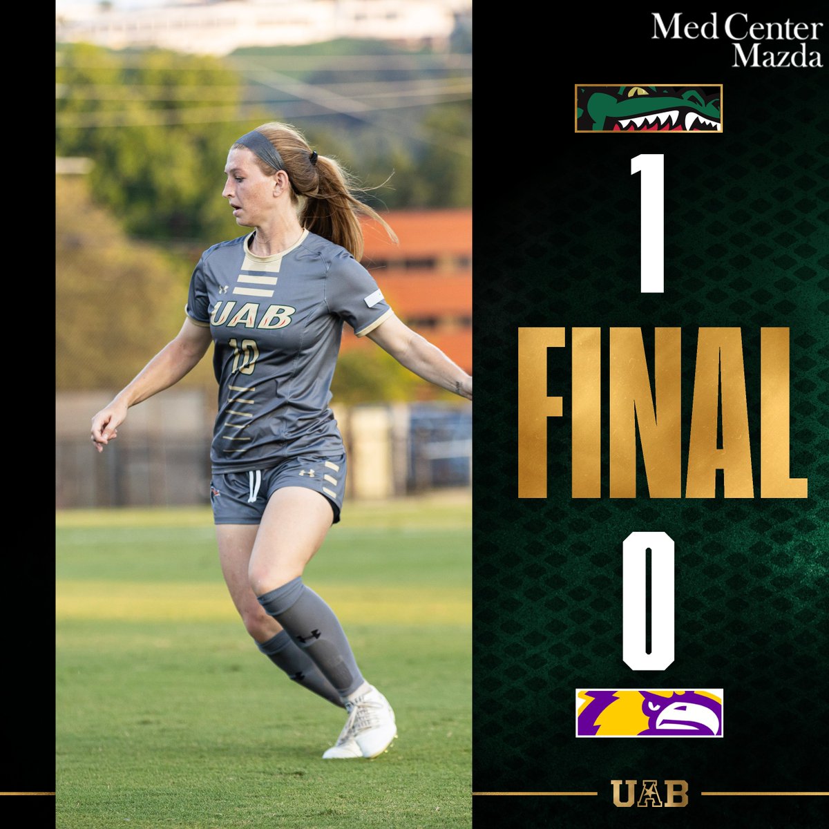 UAB_WSOC's tweet photo. Late goal from @thatSOCCERqueen lifts the Blazers to the win!!!!
#WinAsOne https://t.co/usQWBnTqDL