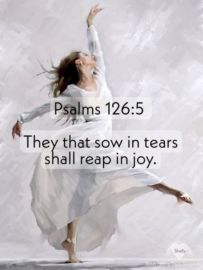 ~ ⛪️ ~
They that show in tears shall reap in joy. ~ Psalm 126:5

#TwittblasterFaith #Christianity #TrustGod #HaveFaith
