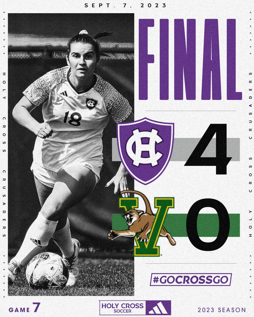 🎉 BIG DUB!

Goals scored by Sydney Baldwin, Charlotte Hanchar, Karenna Beckstein and Allie Raynor for the 4-0 sweep!

#GoCrossGo