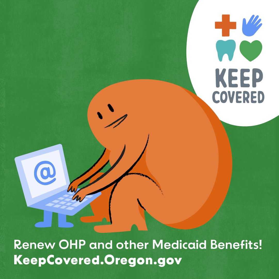 OHAOregon's tweet photo. Change is coming to your Oregon Health Plan (OHP) or other Medicaid benefits. Make sure your address is up to date so you can receive important information about your benefits. #KeepCovered
For more information and free help, visit https://t.co/9lxmhVf3RL https://t.co/denU94P5yx