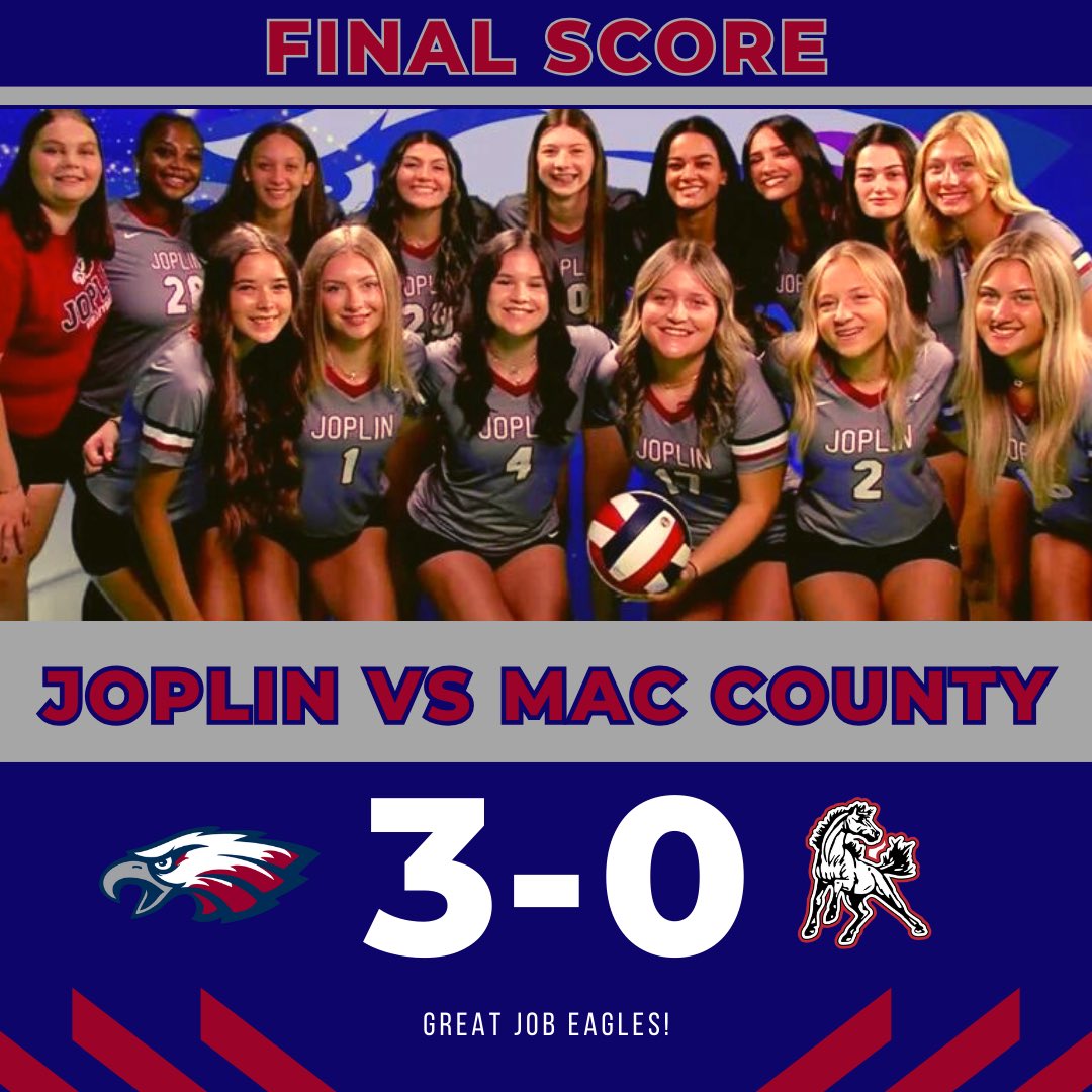 Joplin Eagles Volleyball tweet media