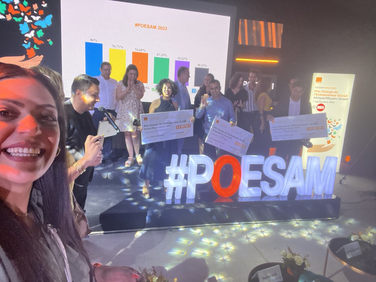 afefboulares's tweet photo. Congrats to the winners 🥇#esteps 🥈#aquadeep &amp; 🥉#comporoll 👏 and good luck for the international level 💪 🇹🇳#poesam #2023 #orangetunisie #startups #socialimpact https://t.co/YtjUyGCNR1
