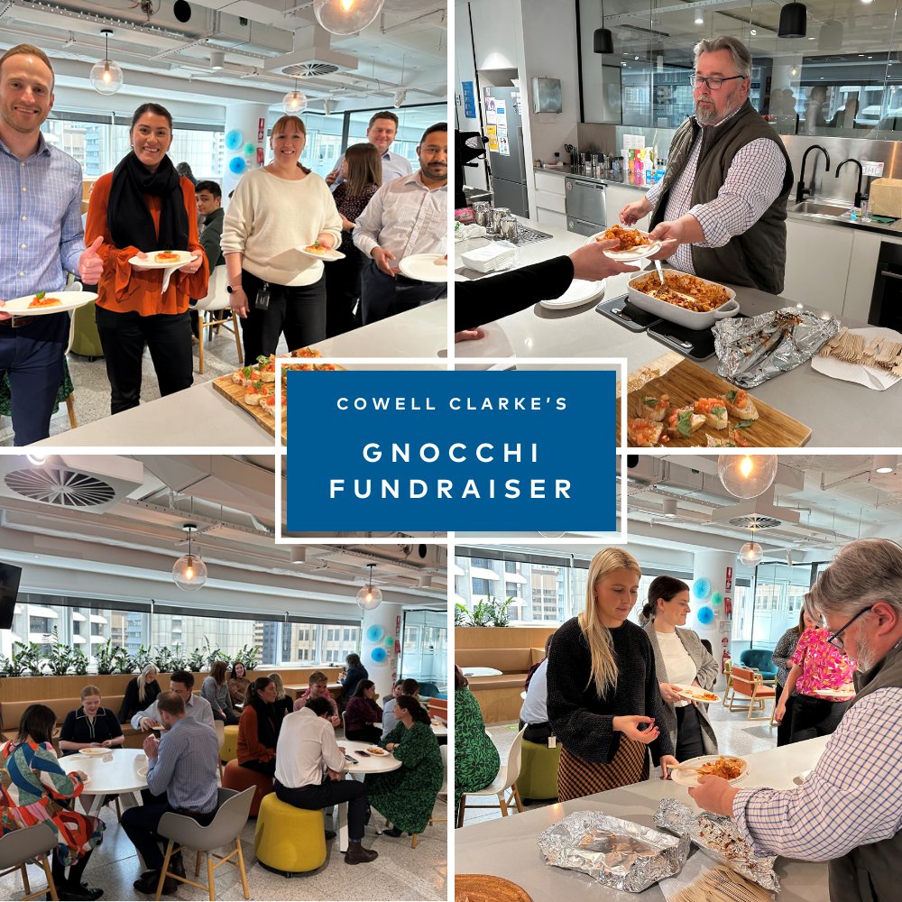Yesterday our Adelaide office hosted a gnocchi and bruschetta #fundraisinglunch for Matthew Del Corso who, next week, will be trekking the #KokodaTrail to raise funds for Pancare Foundation. You can support Matthew’s fundraising efforts here: ow.ly/YG8050PJ4uT.