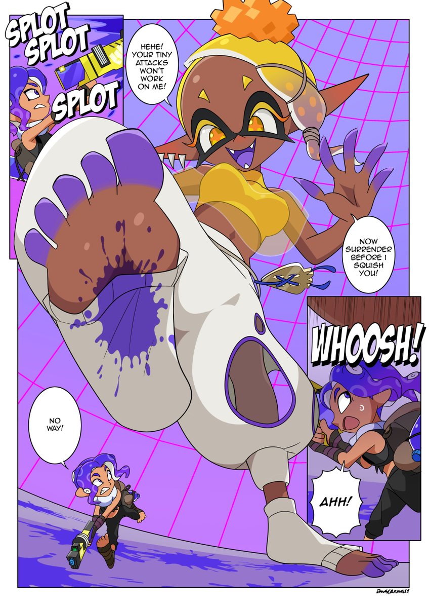 Dangerking11th's tweet photo. Large Frye's Showdown pg.1 https://t.co/NSPLkE9iDO