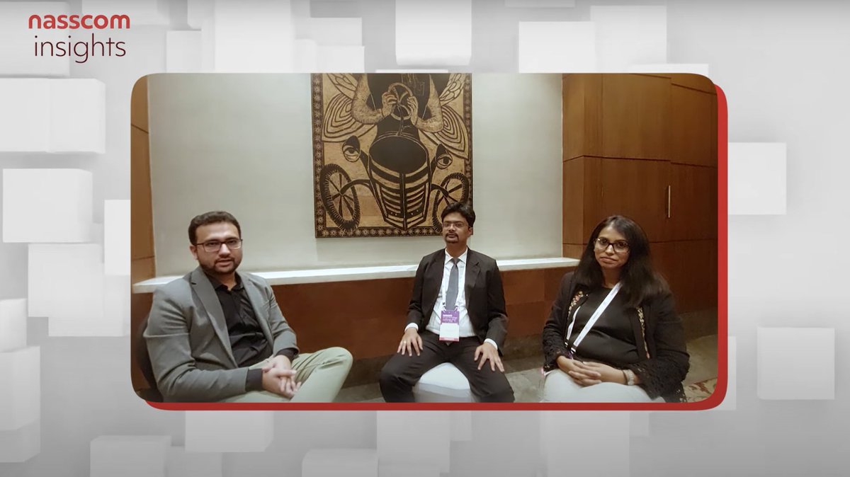 NasscomR's tweet photo. Curious about the widespread adoption of DeepTech in India's B2B SaaS landscape? Want to discover the hottest use-cases and their impact on growth? 📈

Listen in to Ashish Gupta (@AshishGupta237) from @NasscomR , Saurav Goswami & Preeti Anand (@preetianand) from @EY_India as they unpack it all in this insightful #video discussion! 📺

Watch Here 👉 https://t.co/3dLgrY3N4N

🔍 Topics covered:
1️⃣ Widespread DeepTech Usage
2️⃣ Common and Rising Use-Cases
3️⃣ Impact on Growth Trajectory
4️⃣ Strategic Ecosystem Initiatives

#DeepTech #B2B #technews #techindustry #techtrends