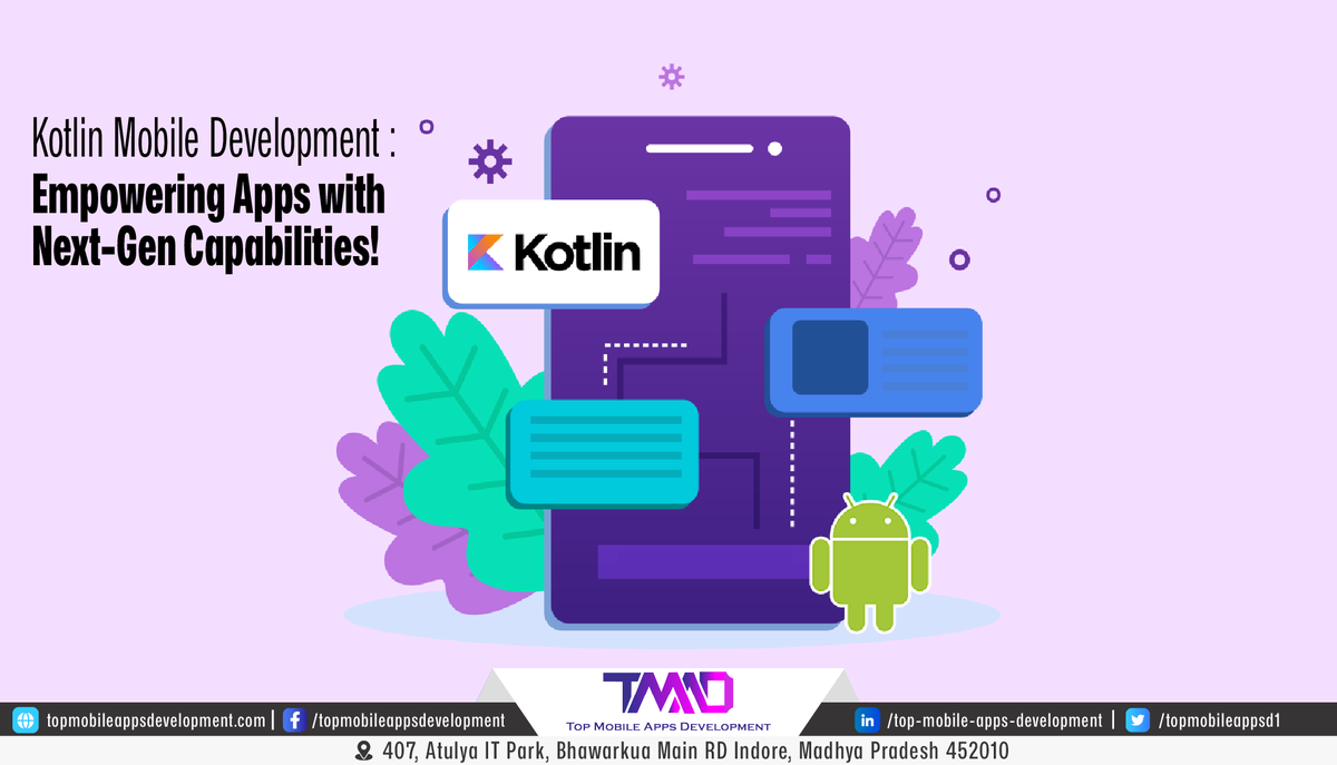 TopMobileAppsD1's tweet photo. Elevate Mobile Development with Kotlin: Empowering Apps for the Future! 📱

🚀 Unleash the potential of next-gen capabilities. Let's innovate together!

Know More: https://t.co/XM5W6AMahJ

#KotlinMobileDev #AppEmpowerment #NextGenInnovation, #mobileappdevelopment https://t.co/DR7fVmIbcj