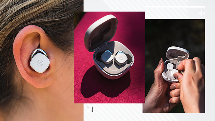 Our ATH-SQ1TW #earbuds will elevate your audio experience. 🎶 ✨ Get lost in your favourite tunes with these comfortable and convenient companions. Available now 👉 bit.ly/3HhBy9l