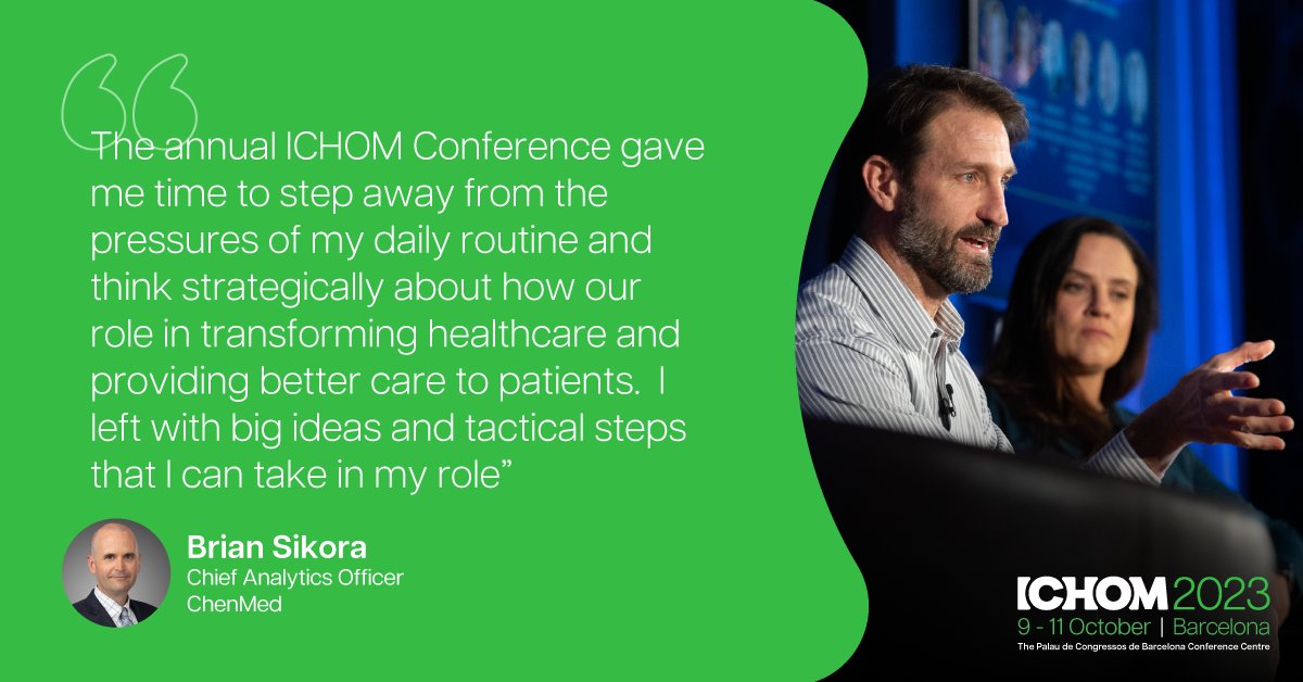 ICHOM tweet media