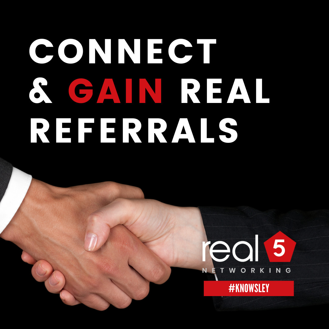 You can make some serious cash just by sharing your network. 

We're talking real money for real business referrals.

💻 real5networking.com/knowsley/

#gainingtogether #networkingbenefits
