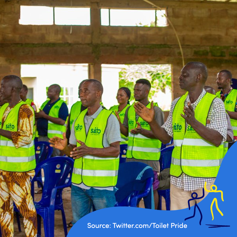 SATO_Toilets_AF's tweet photo. Here's a #ThrowBack to a training session for TBOs and Masons, held on 24th July 2023 in Ohimini LGA, Benue State.

The session focused on demand creation and sales generation strategies. A big thanks to @UNICEF_Nigeria , @Toiletpride 
and our colleagues at @SATO_Toilets_AF  for making it possible.
Collaborate with us in a similar trainings, reach out to us here - https://t.co/9yLbKEXrDm

#SATO_Toilets #SanitationForAll #BetterWithSATO #BetterWithSATO_Africa #BetterWithSATO_Nigeria @ToiletPride #MakeASplashProject #UNICEF #WASH #ODFNigeria