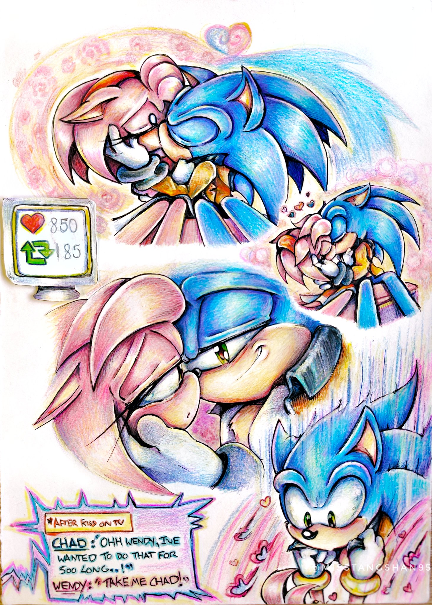 🌹MissTangsanta95 ⚡🎄🎅❄️🦔🎨🤟 on X: Amy the Explorer 🦔🌹🧐This was a  Sonic boom comic I never went back to finish, there are some pages and  drawings I did for it, drawn with coloured