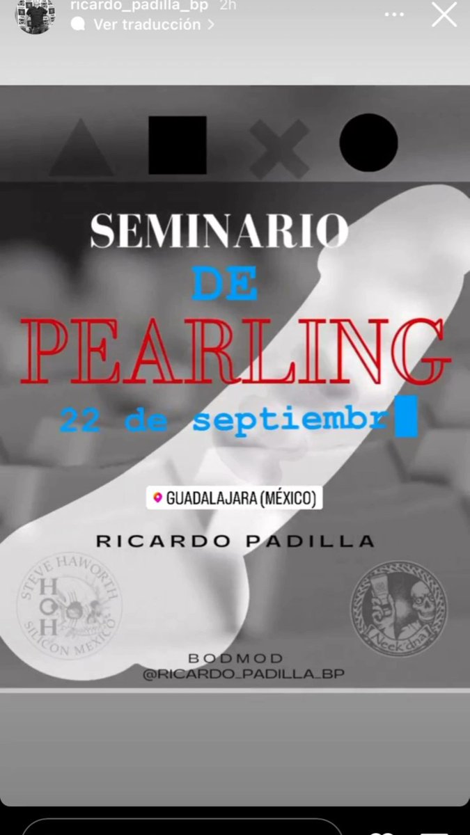 Kamikazesart's tweet photo. Aprende a colocar perlas
#kamikazes #bodyart #genitalbeading #pearling #bodmod #modificacioncorporal #bodymodification #guadalajara #ppcdsalvc #babocartel #lasperlasdelbabo #mexico #guadalajara #silicon #stevehaworth #perling #donvergas https://t.co/CMgRJPJpT1