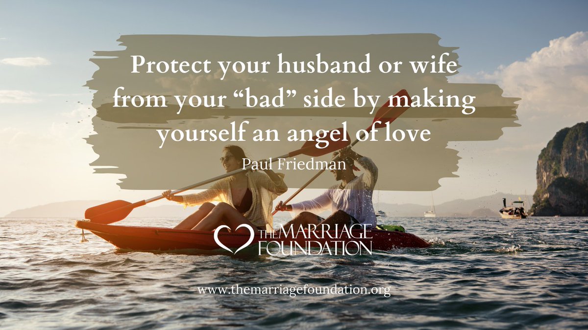 "Protect your husband or wife from your “bad” side by making yourself an angel of love"
— Paul Friedman

visit us at themarriagefoundation.org

#TheMarriageFoundation #PaulFriedman #marriagehelp #howtofixyourmarriage #marriage #MarriageTip #MarriageQuotes #marriagecounselor
