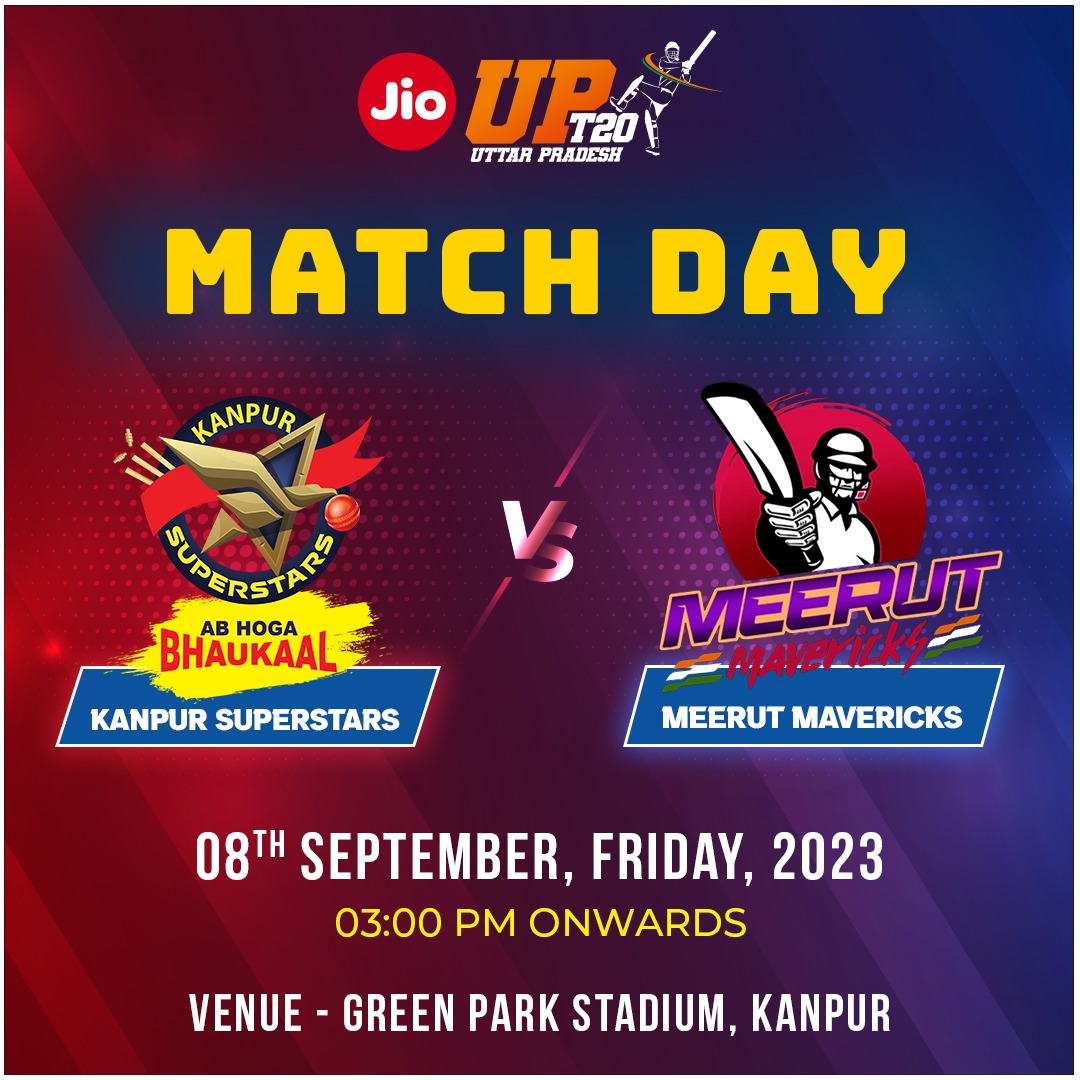 KnpurSuperstars's tweet photo. 🚨Ready For More ?🚨
Victory tastes sweet, but the battle has just begun.🏏🏆🤩🔥
Stay Tuned for a Bhaukaali performance.
@t20uttarpradesh @UPCACricket🏏
#CricketChamps #RematchReady
#abhogabhaukaal #kanpursuperstars #cricket
#UPT20 #abmachegabawaal #UPPL https://t.co/lXsvC2sf2Z