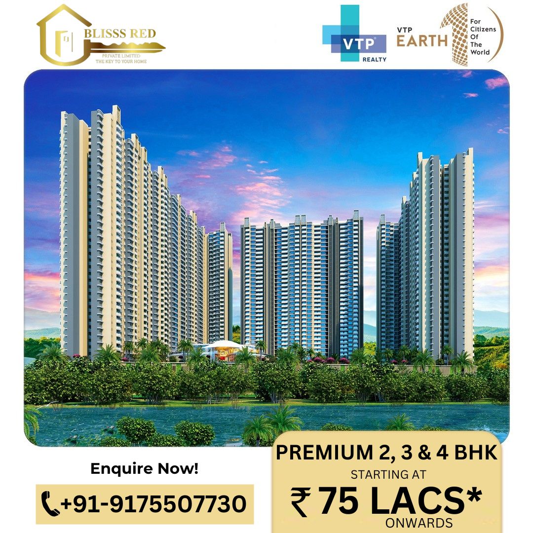 Blisss_RED's tweet photo. VTP Earth One - Exclusive 2, 3 &amp; 4 Bedroom Residences at Mahalunge Pune by VTP Group
Call Us:- +91-9175507730
.
#BlisssRED #realtors #realestatepune #propertyforsale #propertypune #residential #home  #vtpgroup #vtppune #bluewaters #3bhkvtp #2bhkvtp #4bhkvtp #mahalungeproperty https://t.co/JlnUOQPo4V