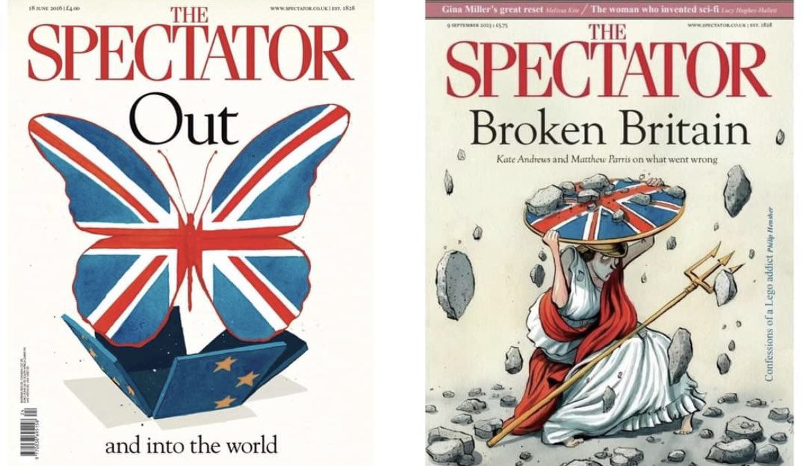 Even the Spectator realises #brexithasfailed