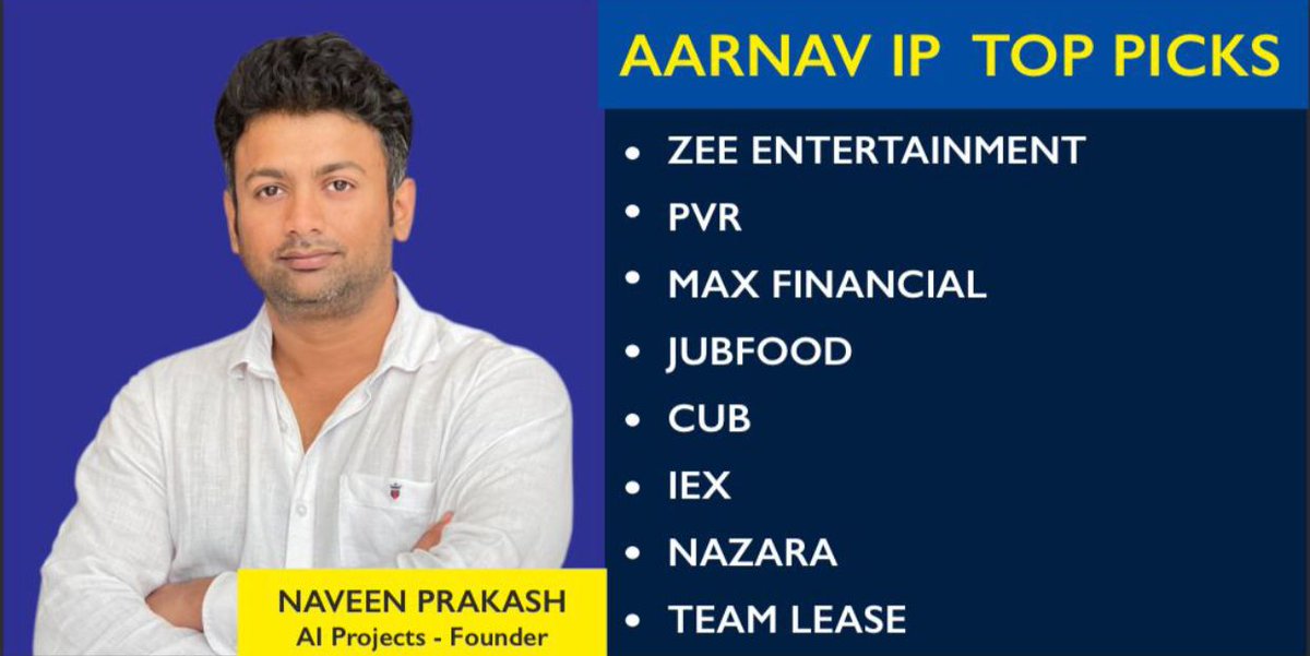 SKYSTOCKSS's tweet photo. #Zee #PVRInox #maxfinancial #jubfoods #cub #IEX #NAZARA #TEAMLEASE #Nifty https://t.co/gvckxiRS97