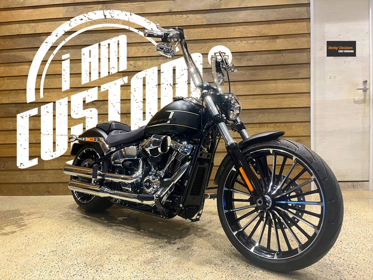 hd_shinyokohama's tweet photo. #FXBR Z-BAR CUSTOM！

#Breakout117 のクロームを
活かしつつ、ワイルドなライディングポジション
『Z-BAR』カスタムです。
車検基準をクリアした
高品質のカスタムになります。
ハーレーカスタムについては、
お気軽にスタッフまでお問い合わせください。

#ハーレーダビッドソン新横浜
#iamcustom https://t.co/QMbcANDbYC
