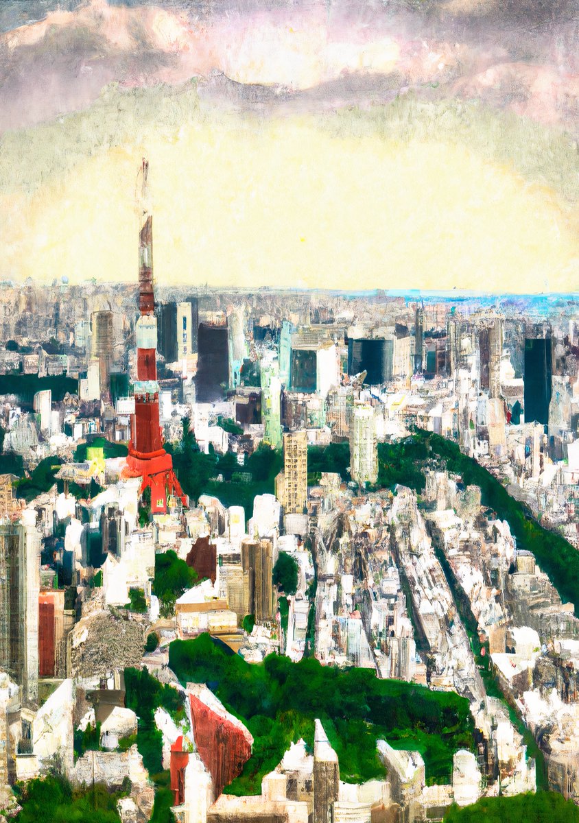 ~Tokyo Cityskyline~
Oil Painting

#digitalart #digitalpainting #artwork #paintings #ArtistOnTwitter