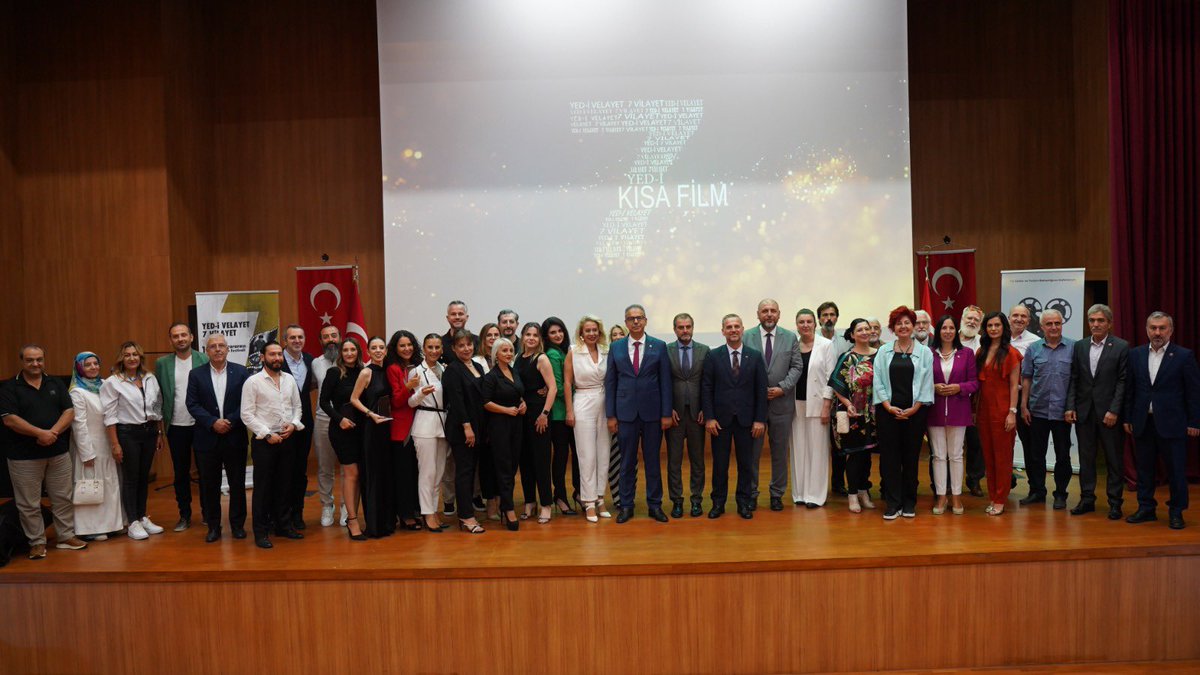 BursaTSO's tweet photo. Odamızın destekleriyle @TCKulturTurizm Sinema Gen Müd ile Ehli Sanat Sinema ve Kültür Derneği işbirliğiyle düzenlenen Uluslararası Yed-i Velayet 7 Vilayet Kısa Film Festivali'nin galası YK Üyemiz Hakan Batmaz ve TOBB Bursa KGK Başkanı Sevgi Saygın'ın katılımıyla gerçekleştirildi. https://t.co/1vMbmpm7nY