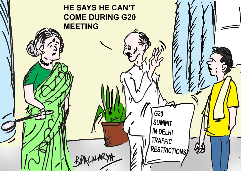 #CartoonOfTheWeek

Presenting retired IAS officer Mr. B.P. Acharya's Cartoon of The Week, exclusive for Indian Masterminds...

@BPAcharyaIAS #Cartoonist #Cartoon #G20SummitDelhi #G20Bharat #G20Delhi @IASassociation