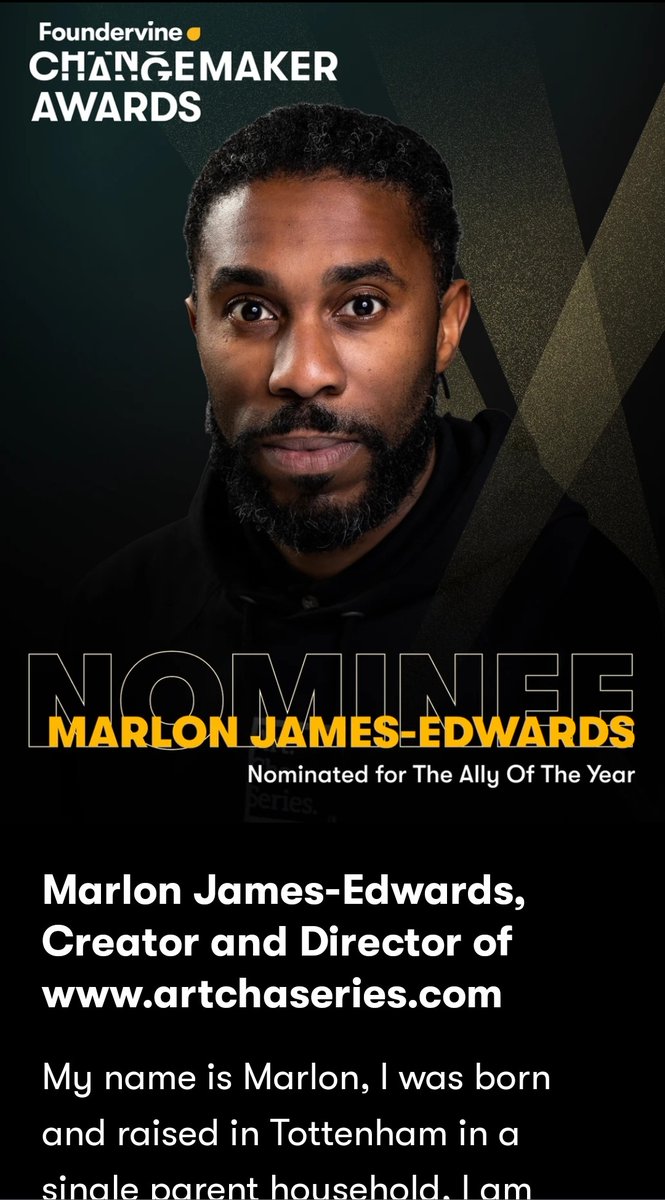 The finals are today!

Thank you <a href="/foundervine/">Foundervine</a> for the platform and recognition.

Thank you and you and you for the votes and support.

Who will take the Award tonight?

Check the polls

bit.ly/3R7yKB4

Have a great day 

Marlon